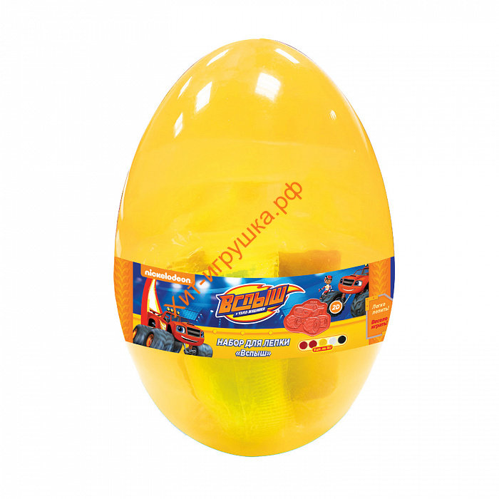 Набор для лепки "Вспыш" яйцо 33525